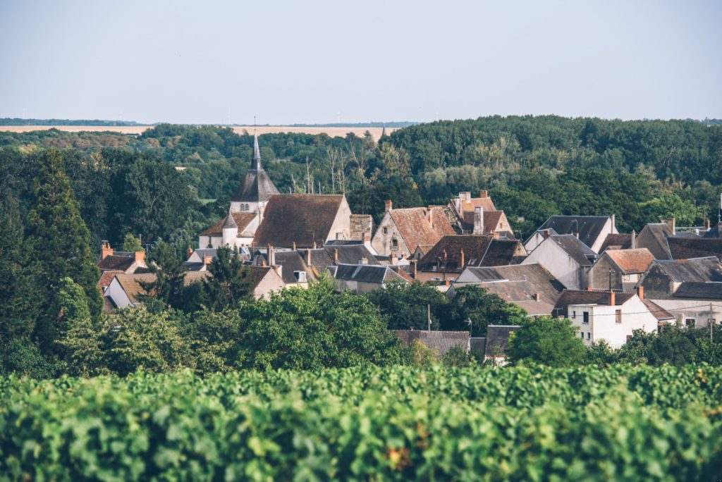 Vue sur le village et les vignobles de Reuilly ©Bestjobers - Max Coquard