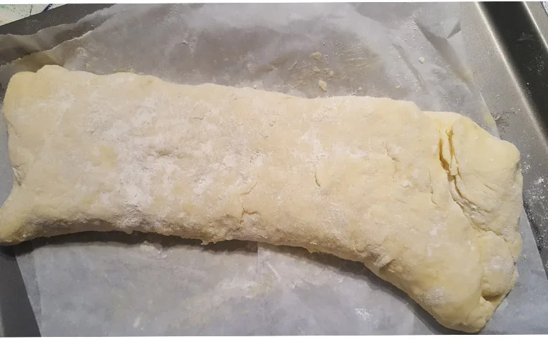 Une boule de pâte