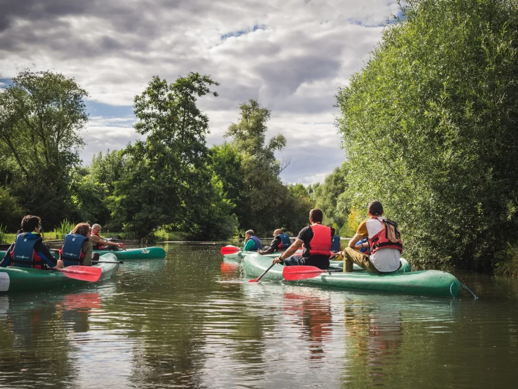 Canoe Marais de Bourges @Ad2T