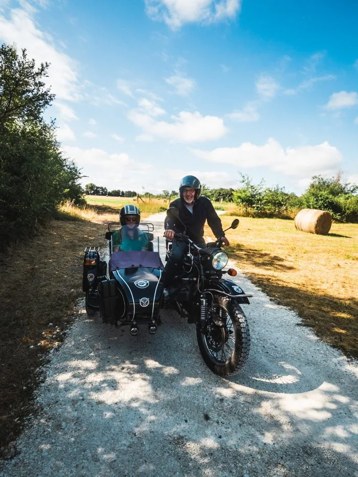 Roulettes & Cie - Balade en side car @Ad2T