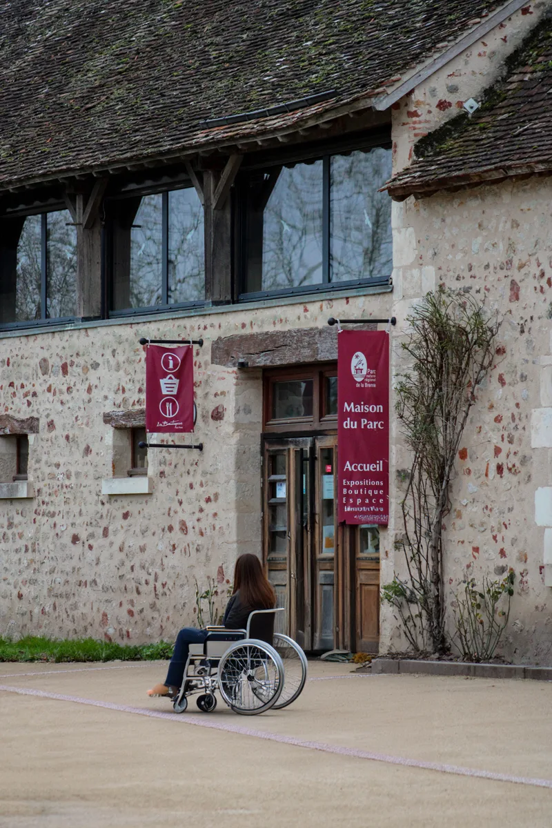 Tourisme adapté à la maison du parc