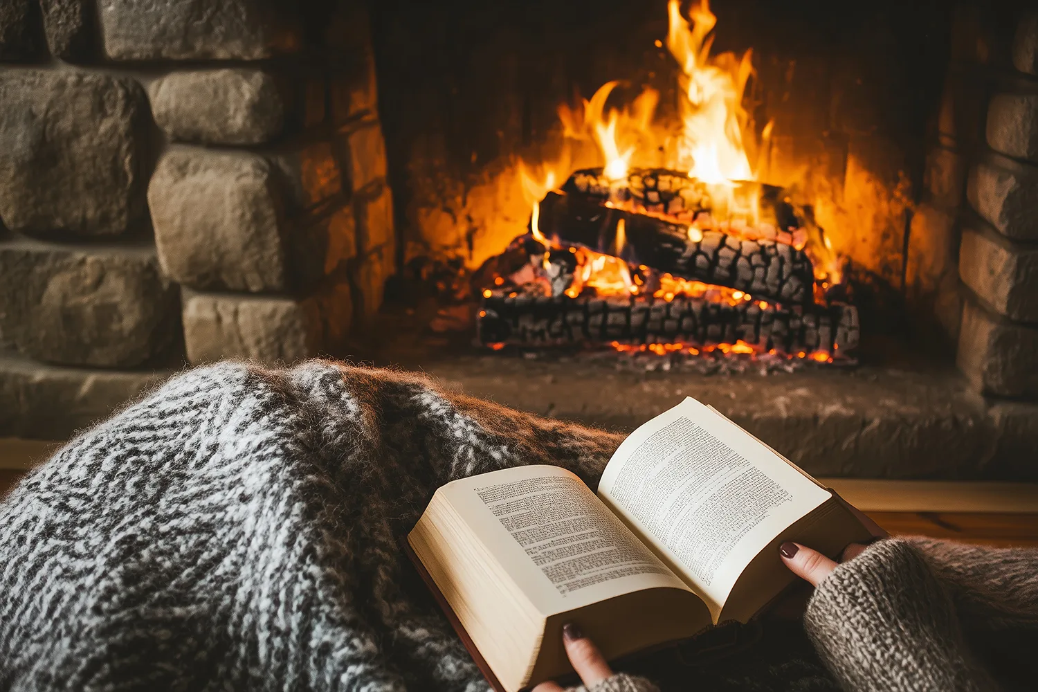 Lire un peu de Berry au coin du feu