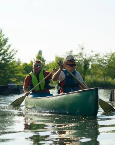 Marais de Bourges en barque @ Les Coflocs