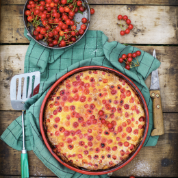 Clafoutis aux cerises - Linda Louis