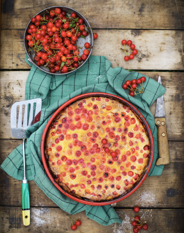 Clafoutis aux cerises - Linda Louis