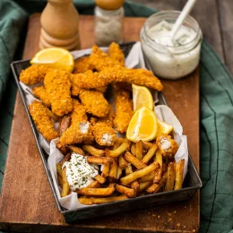 Frites de carpe © Linda Louis