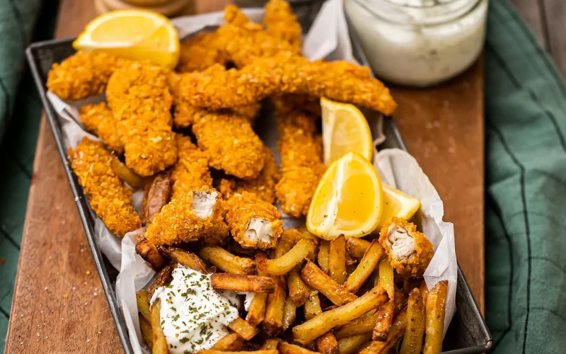 Frites de carpe © Linda Louis