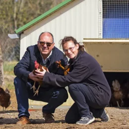Les œufs bio de Corquoy : Portrait de Cristelle Bardosse et Jean-Michel Terrier
