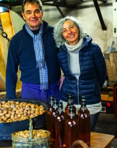 L’huile de noix du Moulin de Pesselières, portrait d’Anny et Joachim