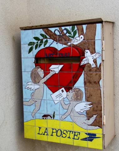 Boite aux lettres de Saint-Valentin