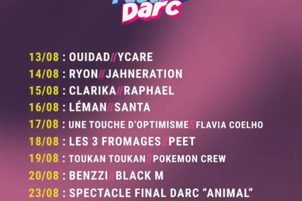 50EME STAGE-Festival Darc 2025 : l’évènement musical incontournable à Châteauroux